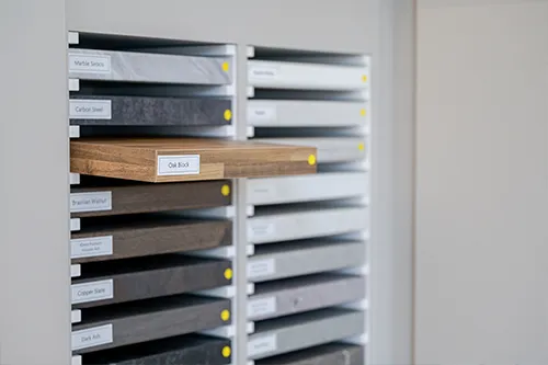 House Developer Sample Display Stand