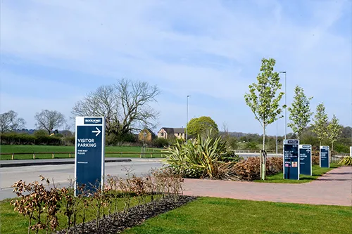 Totem Signage for Housing Developer