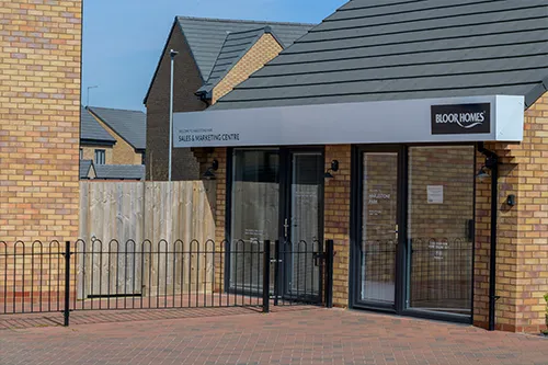 Property marketing suite facia tray