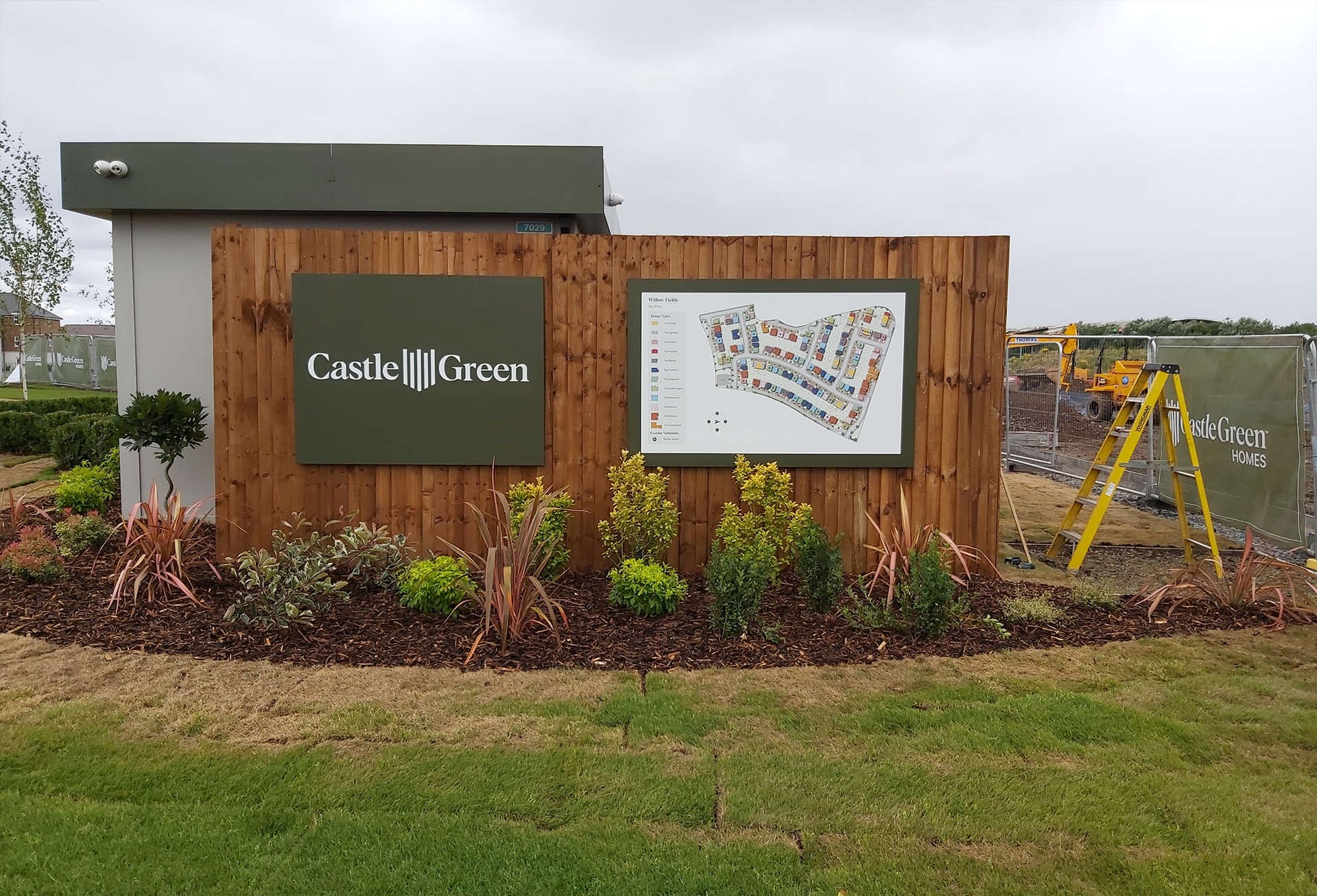 Castle Green Manufacturing Signage