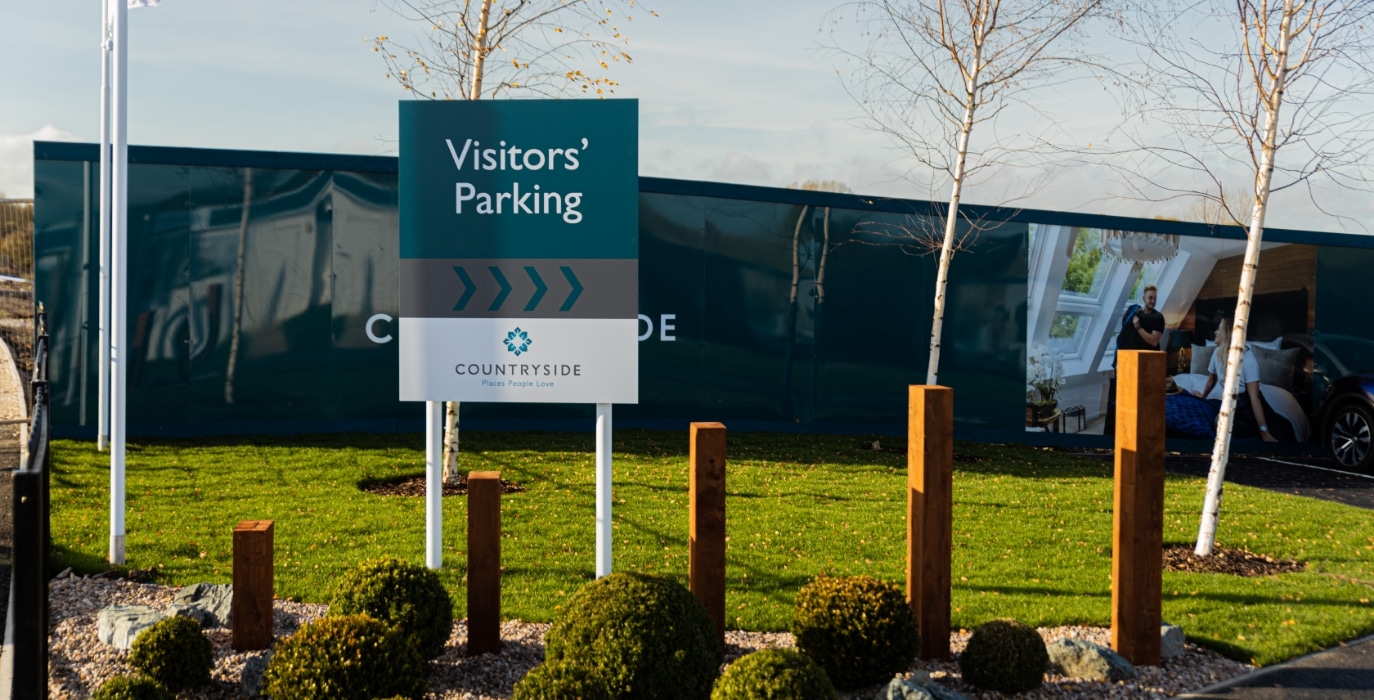 Countryside Visitors Parking Signage