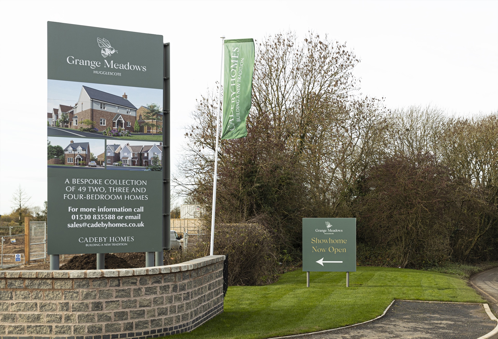 Grange Meadows Showhome Signage